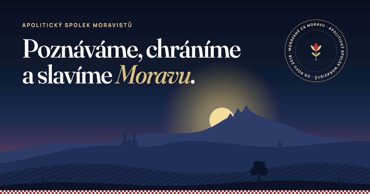 Úvodní obrázek webu Moravané za Moravu